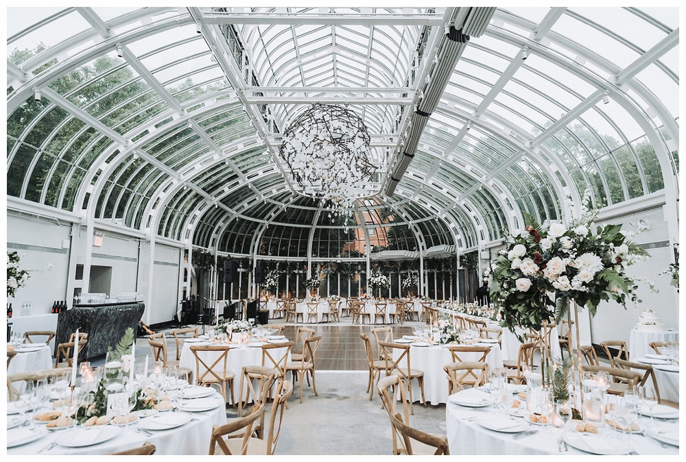 Palm House at Brooklyn Botanic Gardens, White Wedding, NYC Wedding Planner, The Union Studio